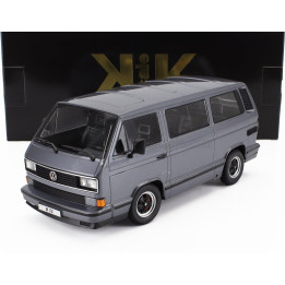 KK SCALE VOLKSWAGEN T3 PORSCHE B32 MINIBUS 1984 - GREY MET 1/18