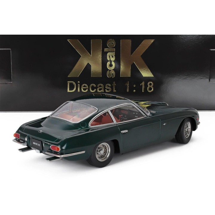 KK SCALE LAMBORGHINI 400 GT 2+2 1965 - DARK GREEN 1/18