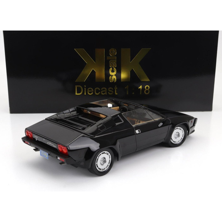 KK SCALE LAMBORGHINI JALPA 3500 1982 - BLACK 1/18
