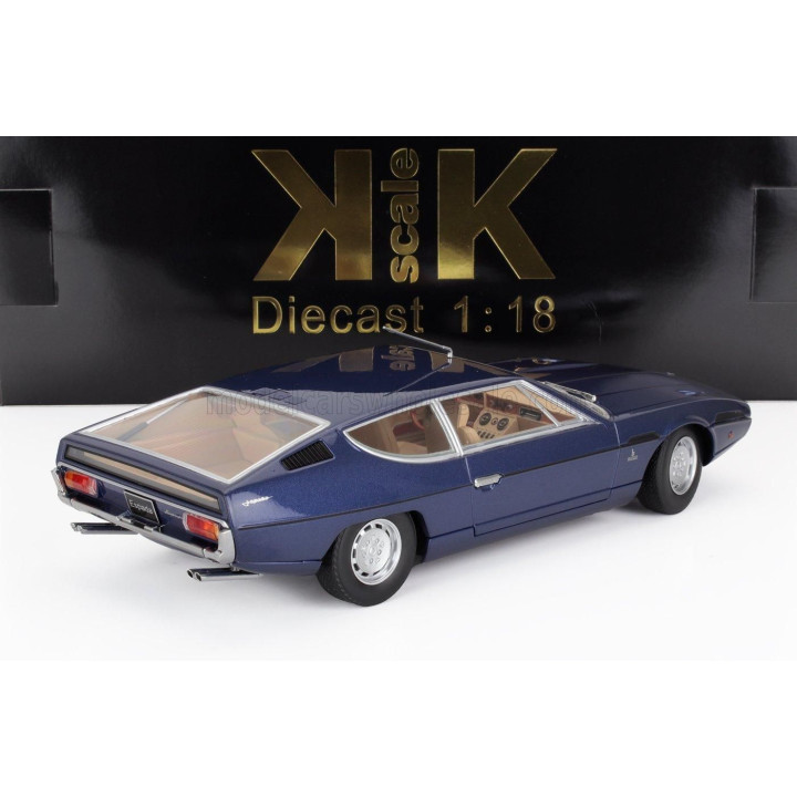 KK SCALE LAMBORGHINI ESPADA 2-SERIES 1970 - BLUE 1/18