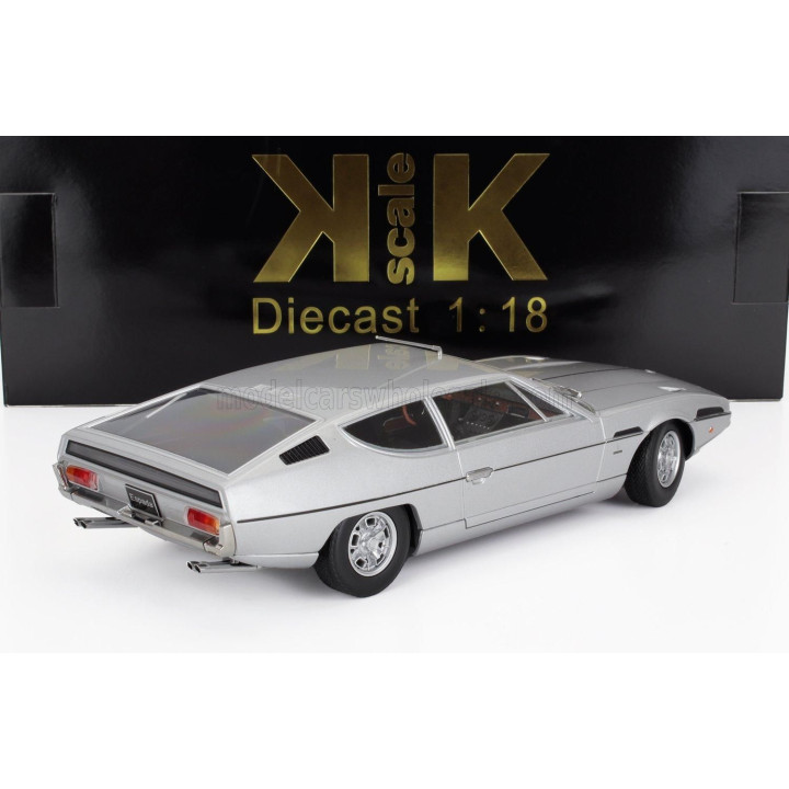 KK SCALE LAMBORGHINI ESPADA 2-SERIES 1970 - SILVER 1/18