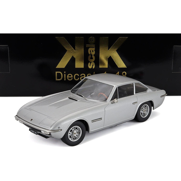 KK SCALE LAMBORGHINI ISLERO S 1969 - SILVER 1/18