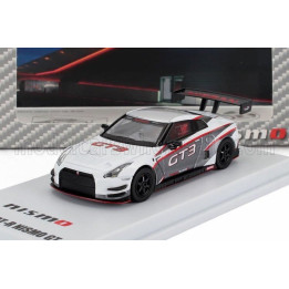 KYOSHO NISSAN SKYLINE GT-R (R35) GT3 NISMO PRESENTATION 2022 - WHITE GREY 1/64