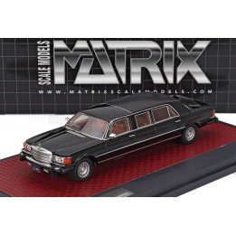MATRIX SCALE MODELS MERCEDES BENZ S-CLASS 450SEL 6.9 (W116) LIMOUSINE 1973 - BLACK 1/43