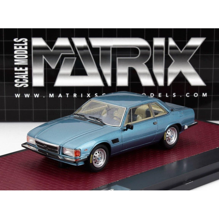 MATRIX SCALE MODELS DE TOMASO LONGCHAMP 1972 - BLUE MET 1/43