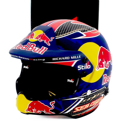 MINI HELMET STILO HELMET CASCO HELMET SEBASTIAN OGIER WORLD CHAMPION  TEAM TOYOTA YARIS WRC GAZOO RACING WRT RALLY SEASON 2021 -