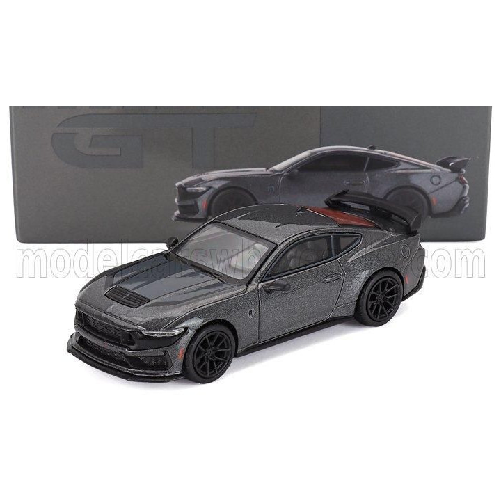 MINI GT FORD USA MUSTANG DARK HORSE COUPE 2024 - GREY 1/64