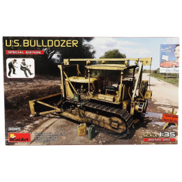 MINIART TANK BULLDOZER U.S. MILITARY CINGOLATO 1945 1/35