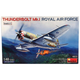 MINIART DRAGON WINGS THUNDERBOLT MKI AIRPLANE MILITARY 1942 1/48