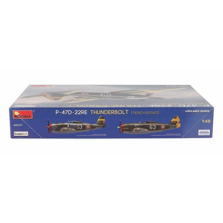 MINIART DRAGON WINGS P-47D-22RE THUNDERBOLT AIRPLANE MILITARY 1942 1/48