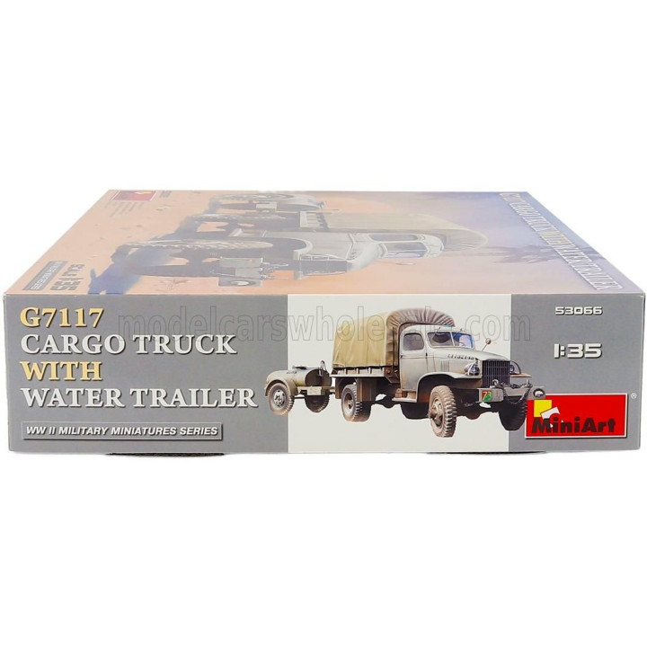 MINIART CHEVROLET G7117 CARGO TRUCK 2-ASSI WITH WATER TANK TRAILER 1955 1/35