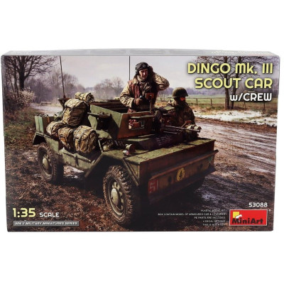 MINIART TANK GINGO MK.III SCOUT CAR MILITARY 1/35