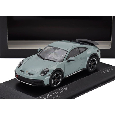 MINICHAMPS PORSCHE 911 992 DAKAR COUPE 2023 - GREEN MET 1/43