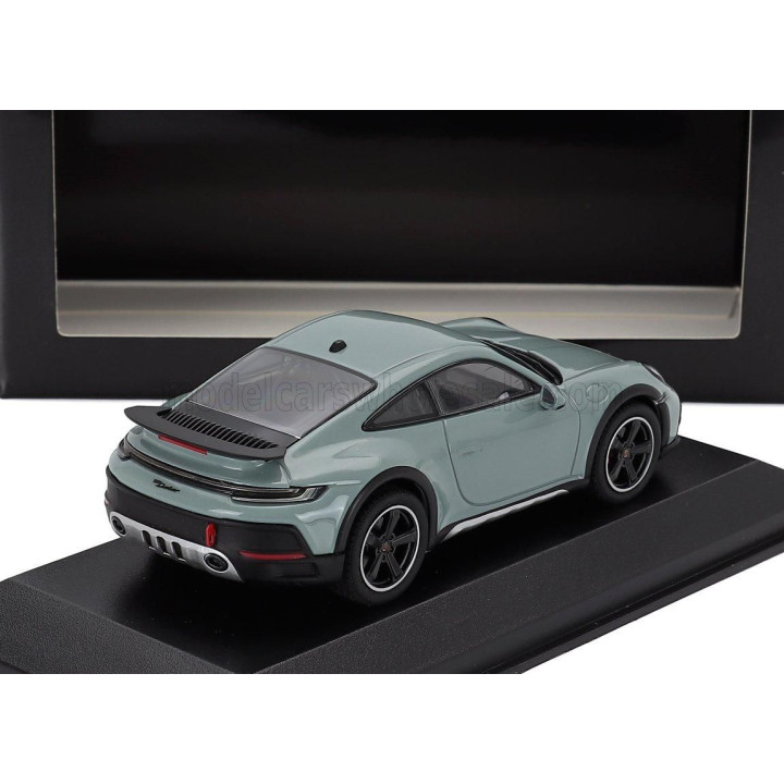 MINICHAMPS PORSCHE 911 992 DAKAR COUPE 2023 - GREEN MET 1/43