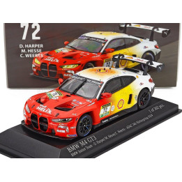 MINICHAMPS BMW 4-SERIES M4 GT3 3.0L TWIN TURBO TEAM BMW RMG N 72 3rd 24h NURBURGRING 2024 DAN HARPER - MAX HESSE - CHARLES WEERT