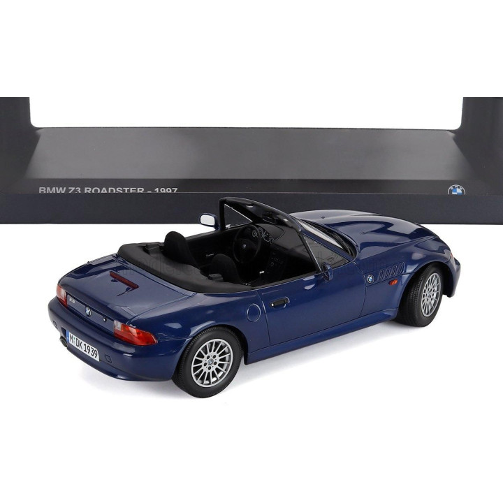 MINICHAMPS BMW Z3 ROADSTER CABRIOLET 1999 - BLUE MET 1/18