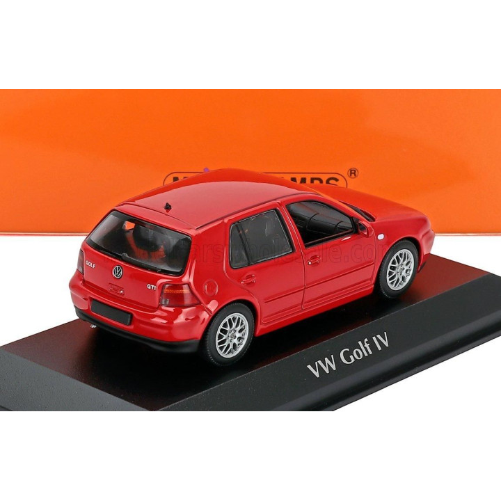 MINICHAMPS VOLKSWAGEN GOLF IV 1999 - RED 1/43