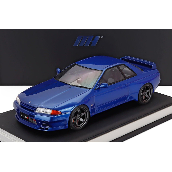 MOTORHELIX NISSAN SKYLINE GT-R (R32) COUPE CUSTOMIZED VERSION 1989 - BLUE 1/18