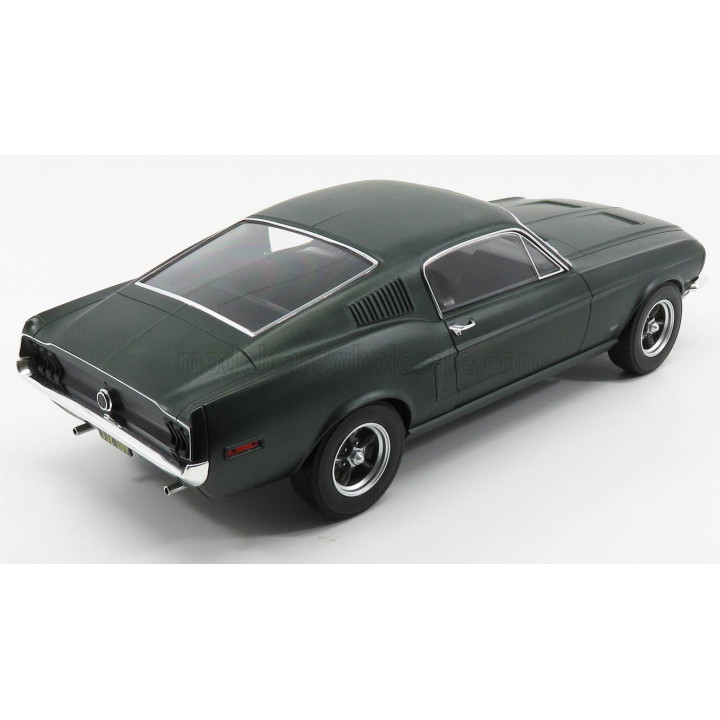 NOREV FORD USA MUSTANG FASTBACK COUPE 1968 - SATIN GREEN MET 1/12