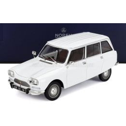 NOREV CITROEN AMI 8 BREAK SW STATION WAGON 1975 - WHITE 1/18