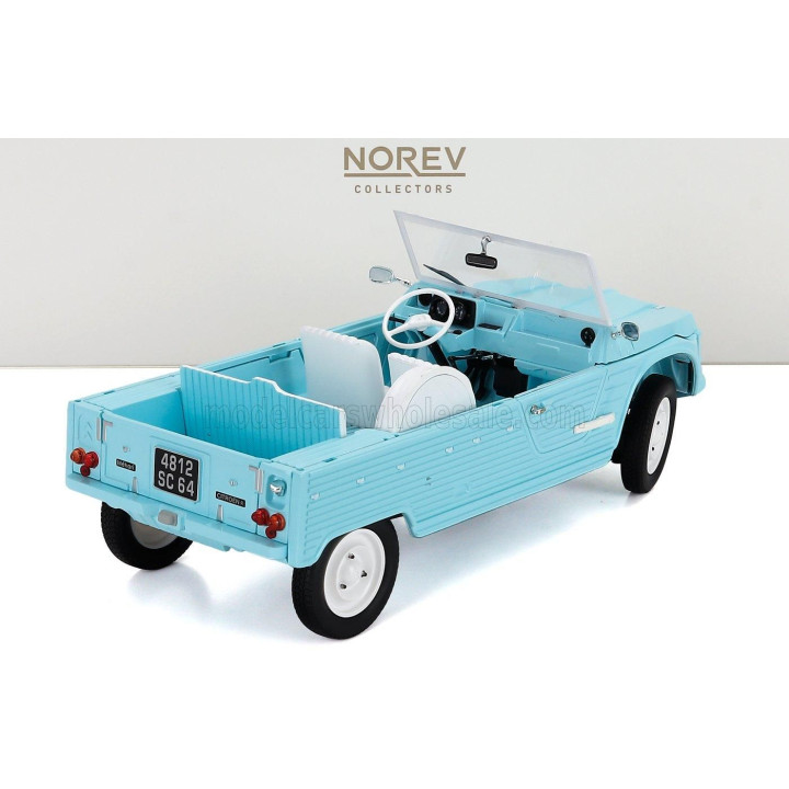 NOREV CITROEN MEHARI 1983 - VERY LIGHT BLUE 1/18