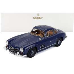 NOREV MERCEDES BENZ SL-CLASS 300SL COUPE GULLWING (W198) 1954 - BLUE 1/18