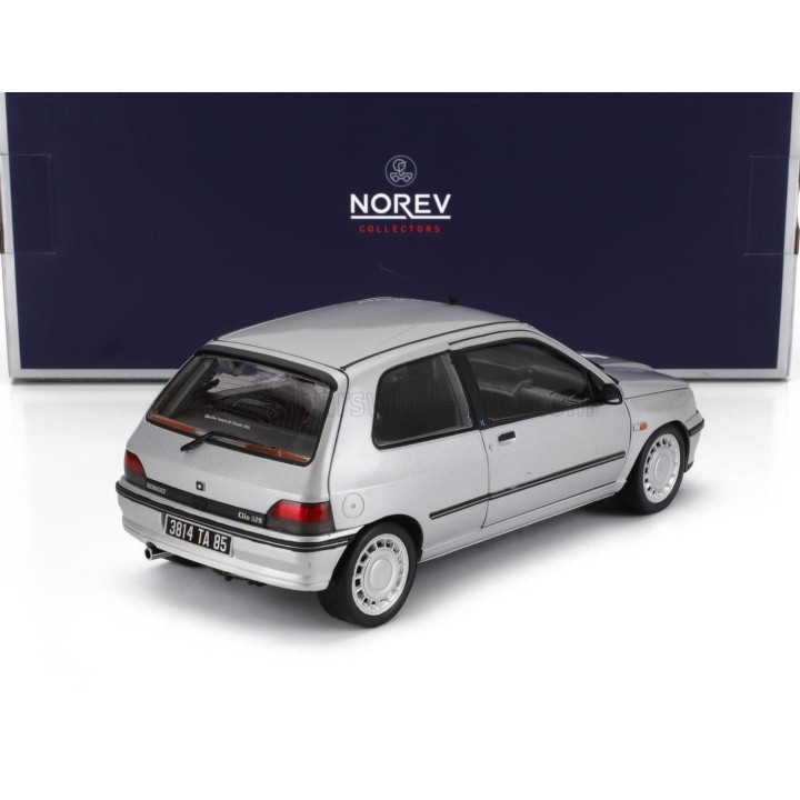 NOREV RENAULT CLIO 16S 1992 - ICEBERG GREY 1/18