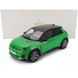 NOREV RENAULT R5 E-TECH 2024 - POP GREEN BLACK 1/18