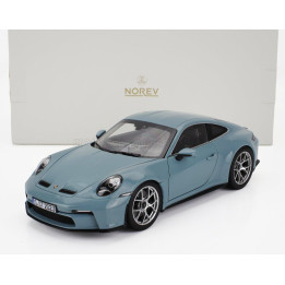 NOREV PORSCHE 911 992 S/T COUPE 2023 - MEISSEN BLUE 1/18