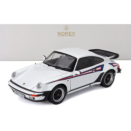 NOREV PORSCHE 911 930 TURBO 3.3 COUPE 1980 - WHITE 1/18