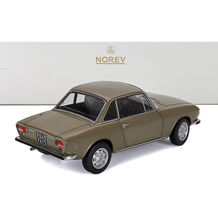NOREV LANCIA FULVIA 1971 - GREY MET 1/18