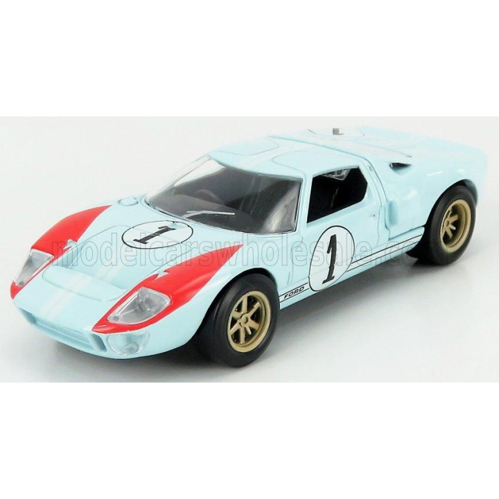 NOREV FORD USA GT40 MKII 7.0L V8 TEAM SHELBY AMERICAN INC. N 1 2nd (BUT REALLY WINNER) 24h LE MANS 1966 KEN MILES - DENNY HULME 