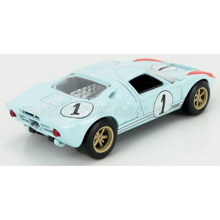 NOREV FORD USA GT40 MKII 7.0L V8 TEAM SHELBY AMERICAN INC. N 1 2nd (BUT REALLY WINNER) 24h LE MANS 1966 KEN MILES - DENNY HULME 
