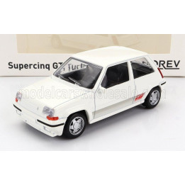 NOREV RENAULT R5 SUPERCINQUE GT TURBO PHASE II 1988 - WHITE 1/43