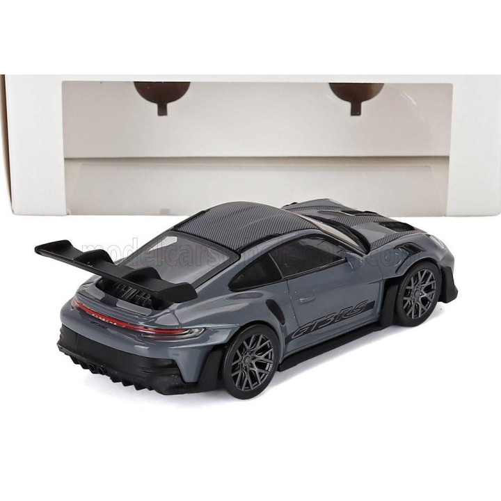NOREV PORSCHE 911 992 GT3 RS WEISSACH PACKAGE COUPE 2022 - GREY BLACK 1/43