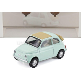 NOREV FIAT 500F 1965 - LIGHT BLUE 1/43