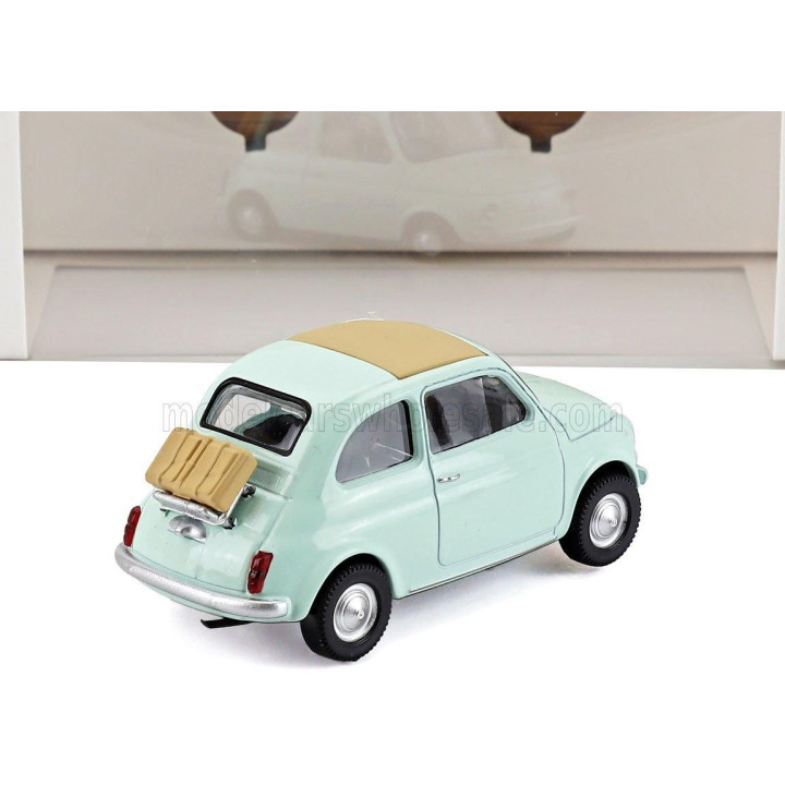 NOREV FIAT 500F 1965 - LIGHT BLUE 1/43