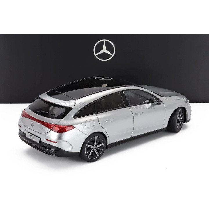 NZG MERCEDES BENZ CLA-CLASS (X174) SHOOTING BRAKE SW STATION WAGON BEV 2025 - SILVER 1/18