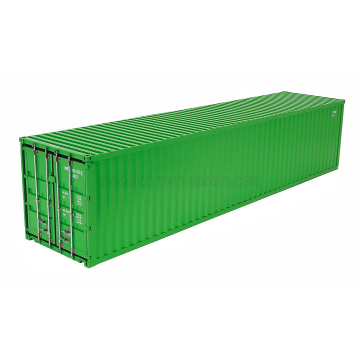NZG ACCESSORIES INTERNATIONAL SEA-CONTAINER 40 FOR TRAILER - GREEN 1/18