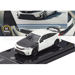 PARAGON MODELS HONDA CIVIC TYPE-R (FL5) LHD 2023 - WHITE BLACK 1/64