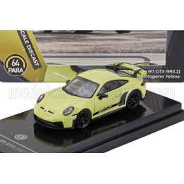 PARAGON MODELS PORSCHE 911 992-2 GT3 COUPE LHD 2024 - YELLOW 1/64