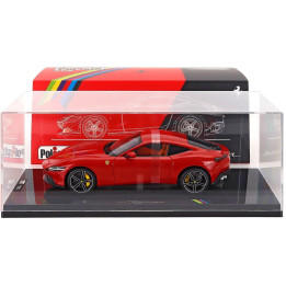 POLISTIL FERRARI ROMA 2019 - WITH SHOWCASE - NUMBERED ONE BY ONE - ROSSO CORSA 322 - RED 1/18