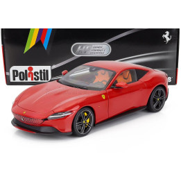 POLISTIL FERRARI ROMA 2019 - ROSSO CORSA 322 - RED 1/18