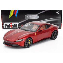 POLISTIL FERRARI ROMA 2019 - ROSSO MAGMA - RED MET 1/18