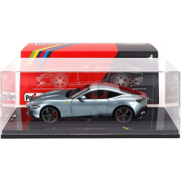 POLISTIL FERRARI ROMA 2019 - WITH SHOWCASE - NUMBERED ONE BY ONE - GRIGIO TITANIO - GREY MET 1/18