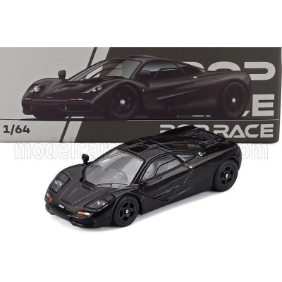 POP RACE LIMITED McLAREN F-1 ROAD CAR 1993 - BLACK 1/64