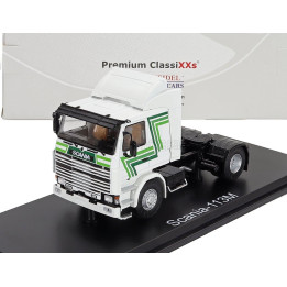 PREMIUM CLASSIXXS SCANIA 113 M TRACTOR TRUCK 2-ASSI 1987 - WHITE GREEN 1/43