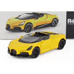 RE EL TOYS BUGATTI MISTRAL W16 2023 - YELLOW 1/43
