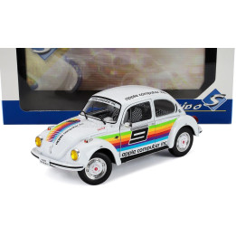 SOLIDO VOLKSWAGEN BEETLE KAFER MAGGIOLINO 1303 N 9 TRIBUTE PORSCHE K3 LIVERY 1975 - WHITE 1/18