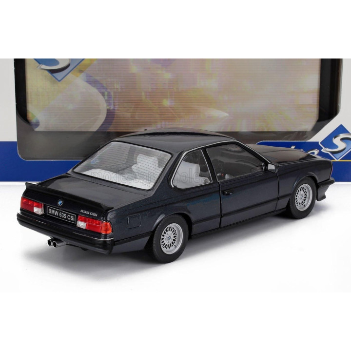 SOLIDO BMW 6-SERIES 635 CSi (E24) COUPE 1984 - MACAU BLUE 1/18